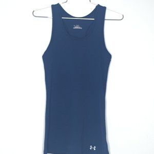Under Armour Heat Gear Tank Top in Blue Size S